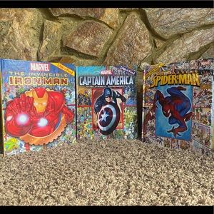 Marvel seek and find books
